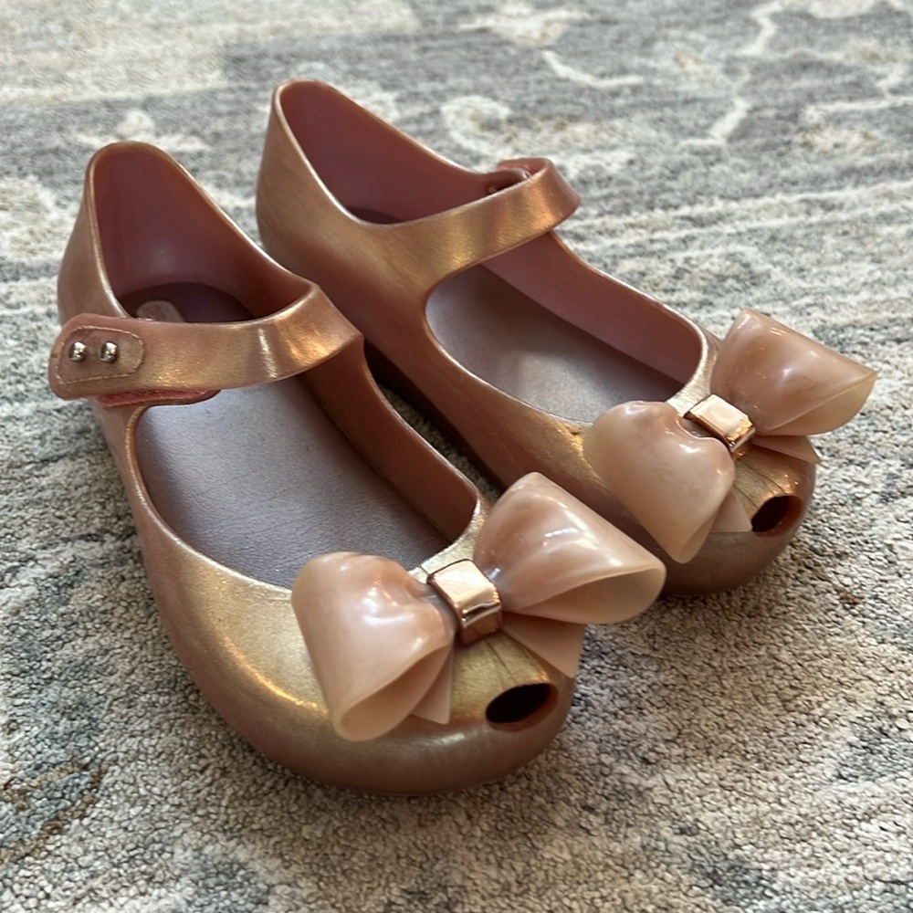 Mini Melissa size 11 girls shoes